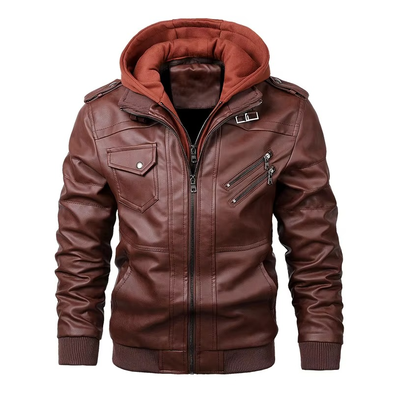 Emmett Men's Jacket | Biker, Faux Leather