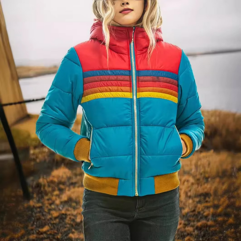 Juliette Women's Printed Hoodie - front view