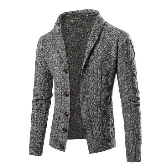 Isaac Men's Cardigan - front view