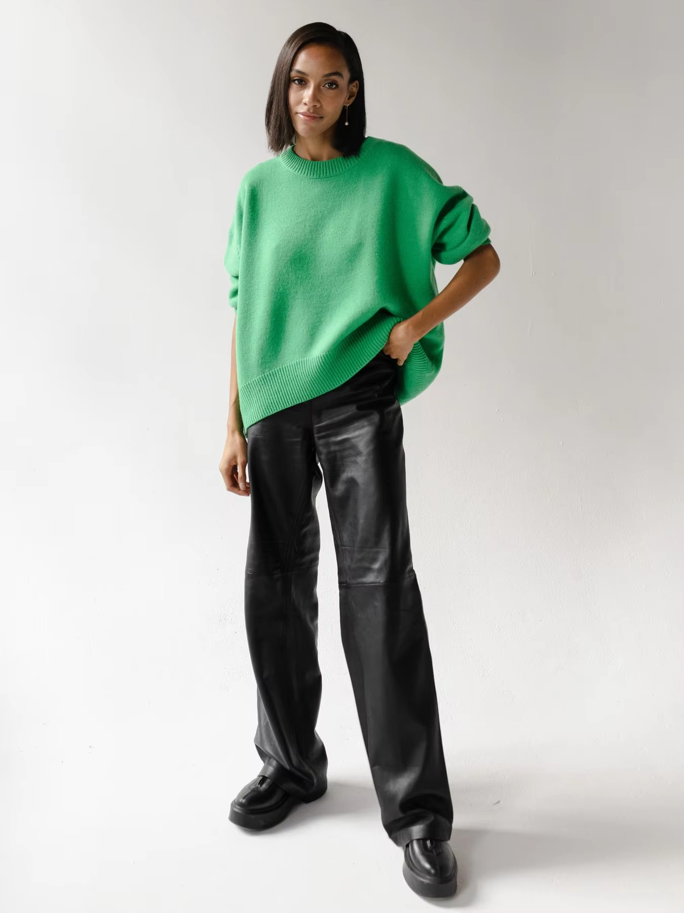 Mabel Women's Oversized Sweater - front view