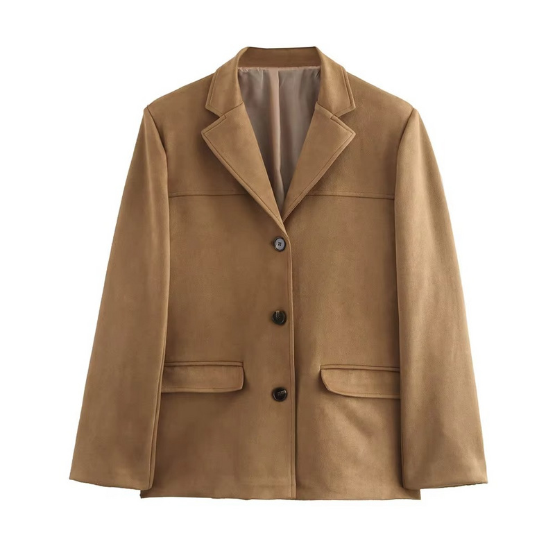 Giselle Women's Suede Jacket - shown in use