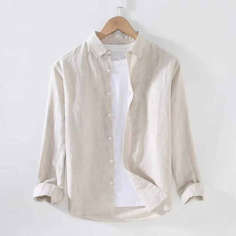 Vance Men's Linen Shirt - back view