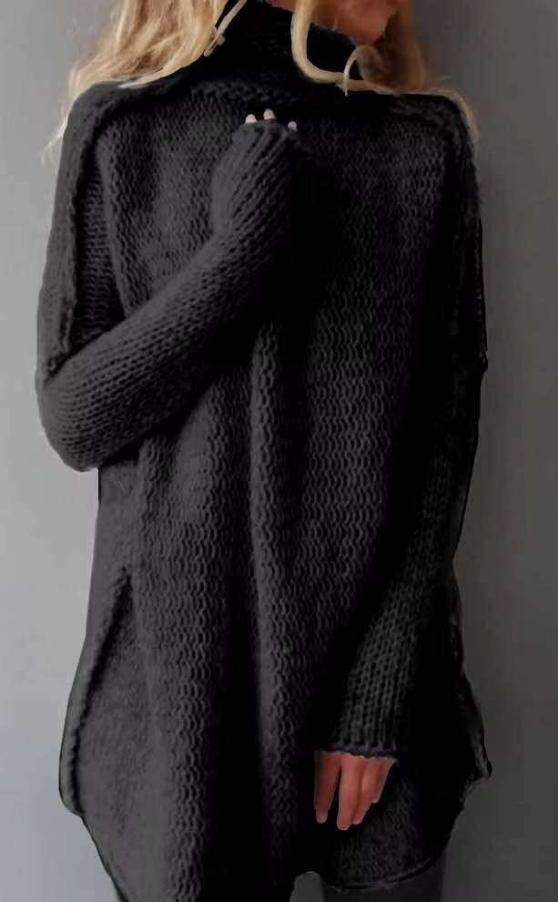 Sable Women's Sweater - fabric and finish detail