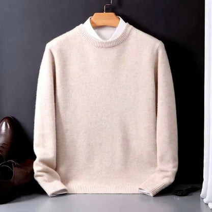 Caleb Men's Oversized Sweater - front view