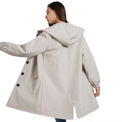 Lena Women's Trench Coat - front view