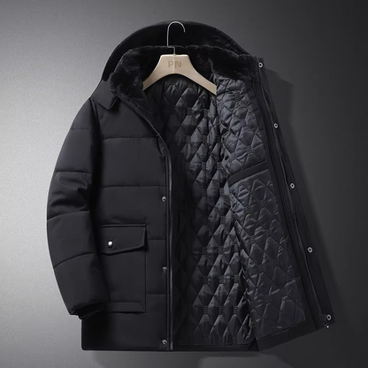 Lachlan Men's Jacket - fabric and finish detail