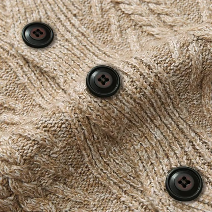 Isaac Men's Cardigan - full-length view