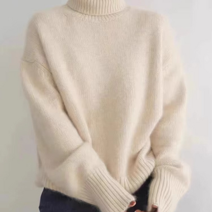 Ava Women's Sweater - fabric and finish detail