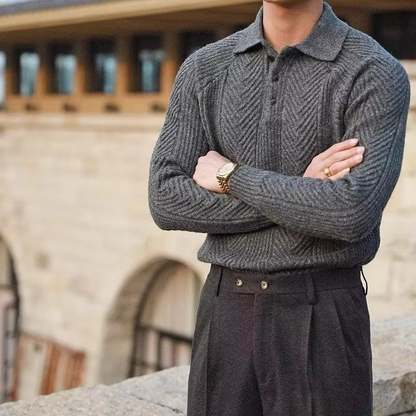 Tristan Men's Sweater - front view