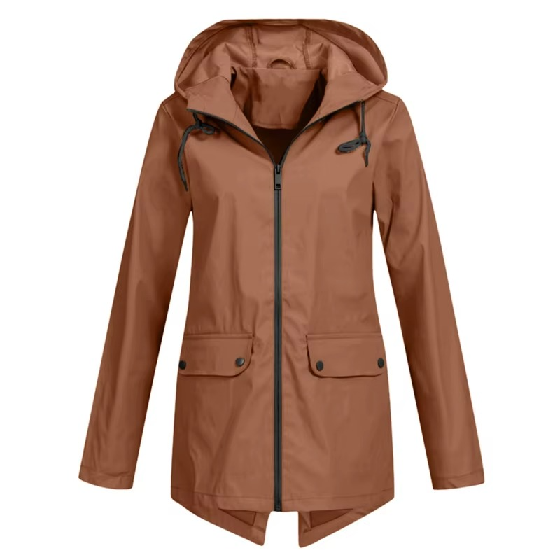 Jolie Women's Trench Coat - front view