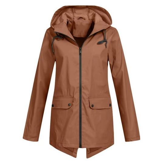 Jolie Women's Trench Coat - front view