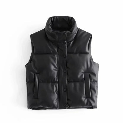 Mabel Women's Quilted Puffer Jacket - front view