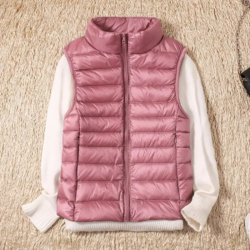 Cleo Women's Puffer Jacket - styled view
