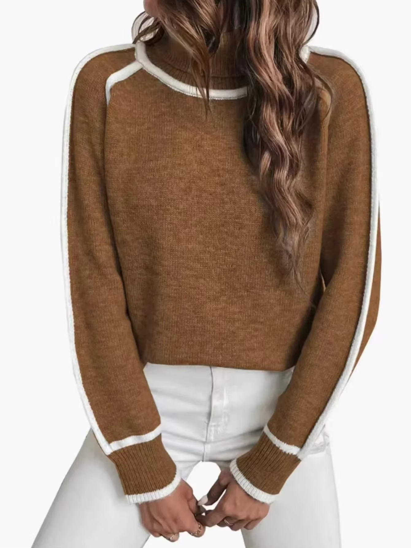 Yvette Women's Oversized Sweater - front view