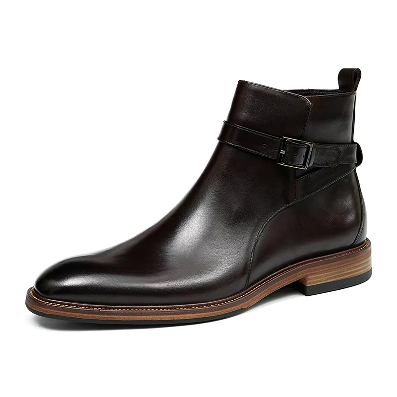 Flynn Men's Chelsea Boots - back view