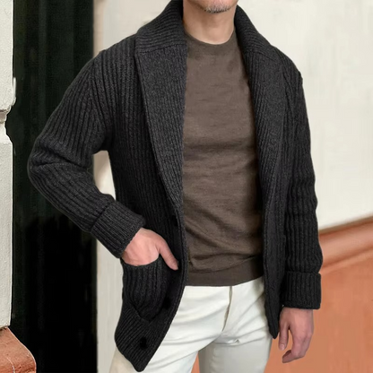 Nico Men's Cardigan - front view