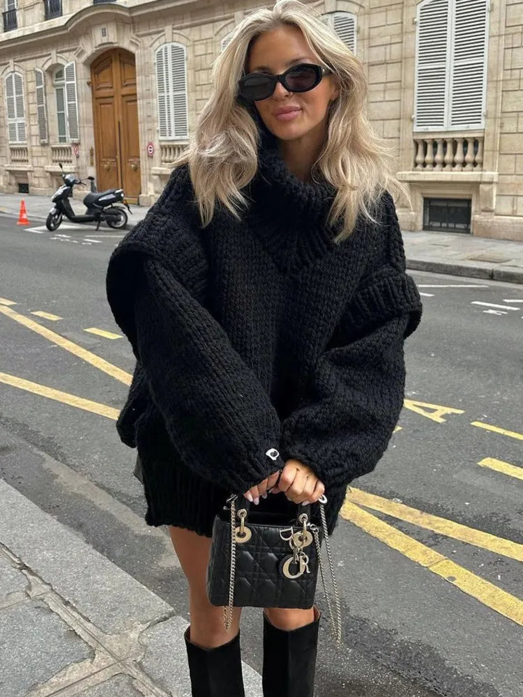 Uma Women's Oversized Sweater - front view