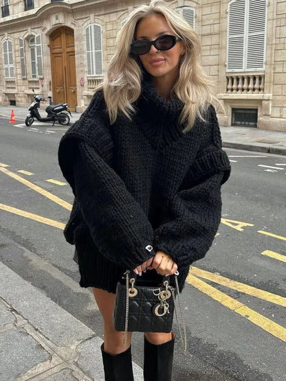 Uma Women's Oversized Sweater - front view