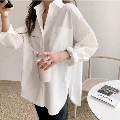 Imogen Women's Oversized Blouse - back view