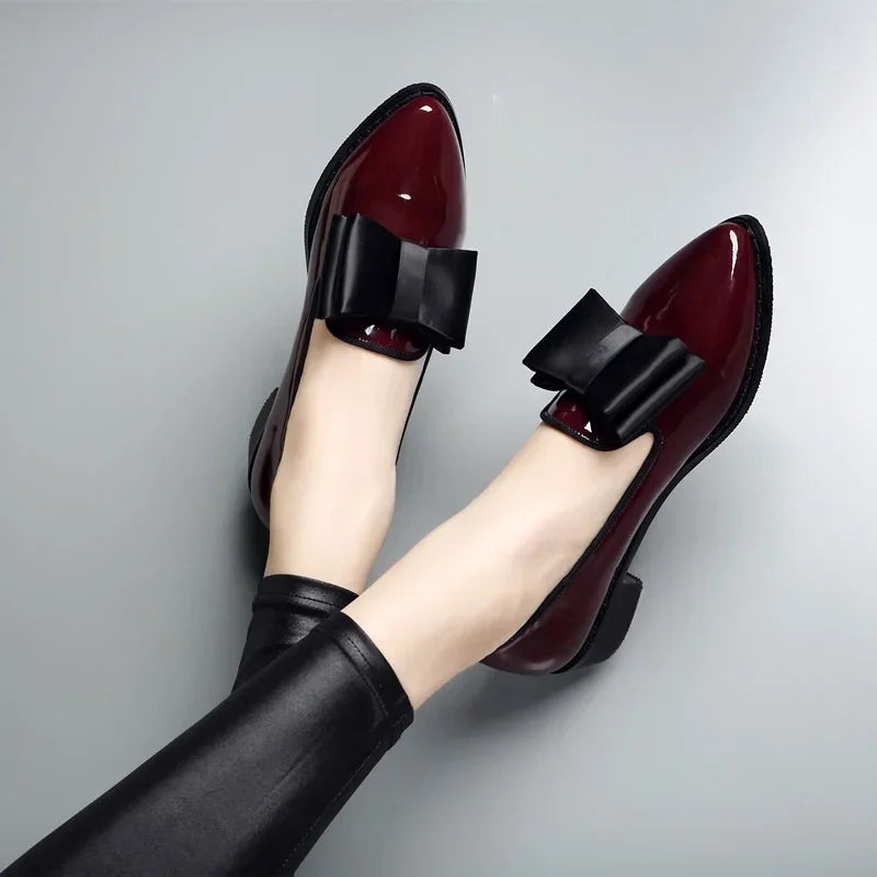 Imogen Women's Loafers - fabric and finish detail