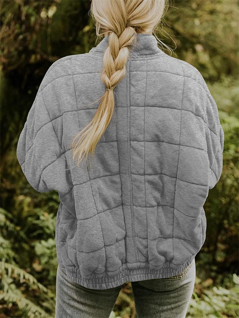 Wilda Women's Quilted Jacket - flat lay