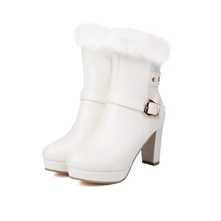 Zadie Women's Platform Ankle Boots - close-up detail