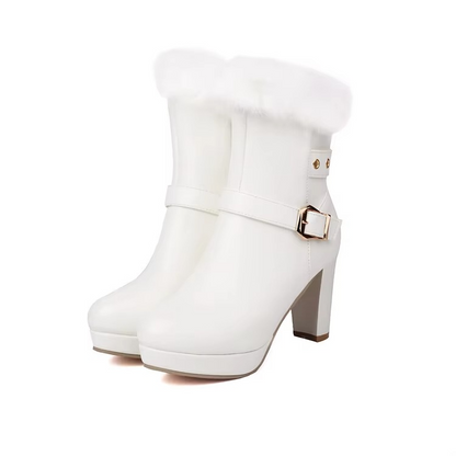 Zadie Women's Platform Ankle Boots - close-up detail