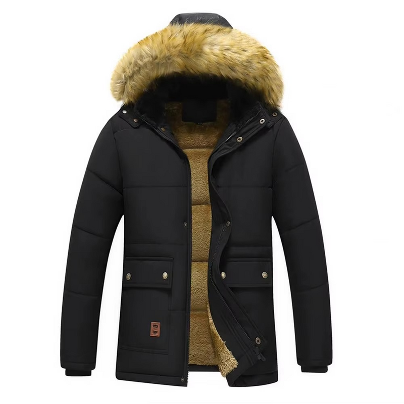 Isaac Men's Coat - full-length view
