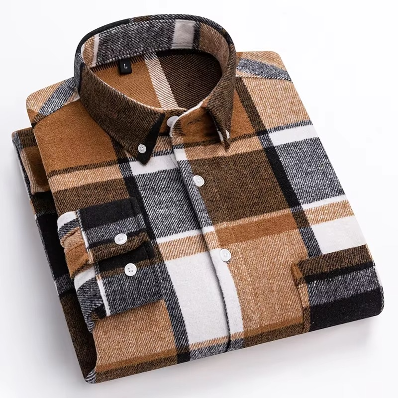Otis Men's Plaid Shirt - styled view