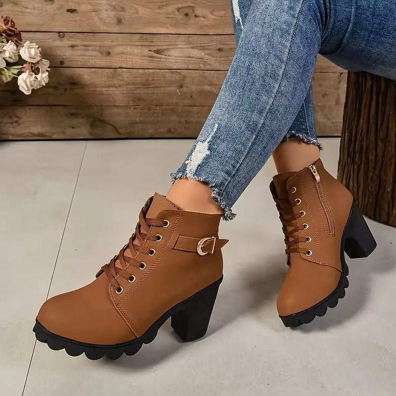 Willa Women's Boots - fabric and finish detail