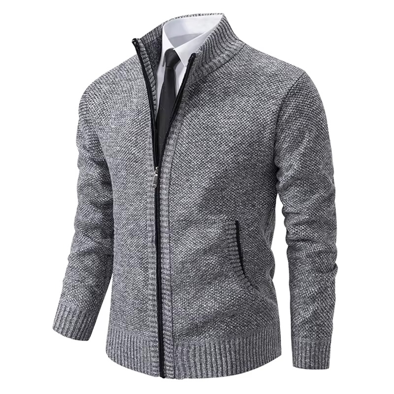 Quill Men's Cardigan - shown in use