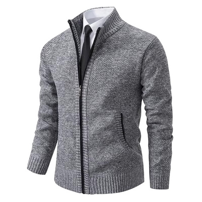 Quill Men's Cardigan - shown in use