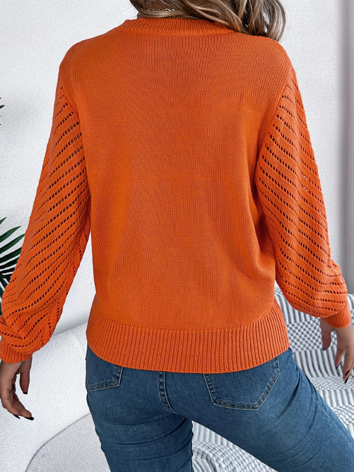 Mira Women's Sweater - close-up detail
