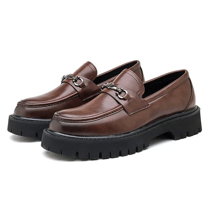 Yves Men's Platform Loafers - front view