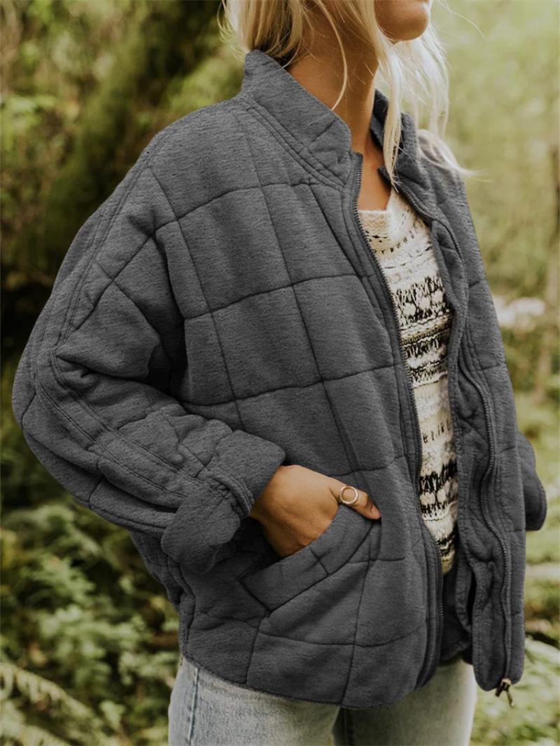 Wilda Women's Quilted Jacket - front view