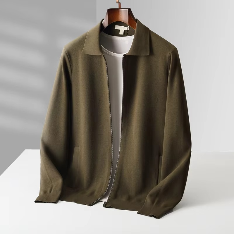Griffin Men's Cardigan | Classic, Wool, Knit