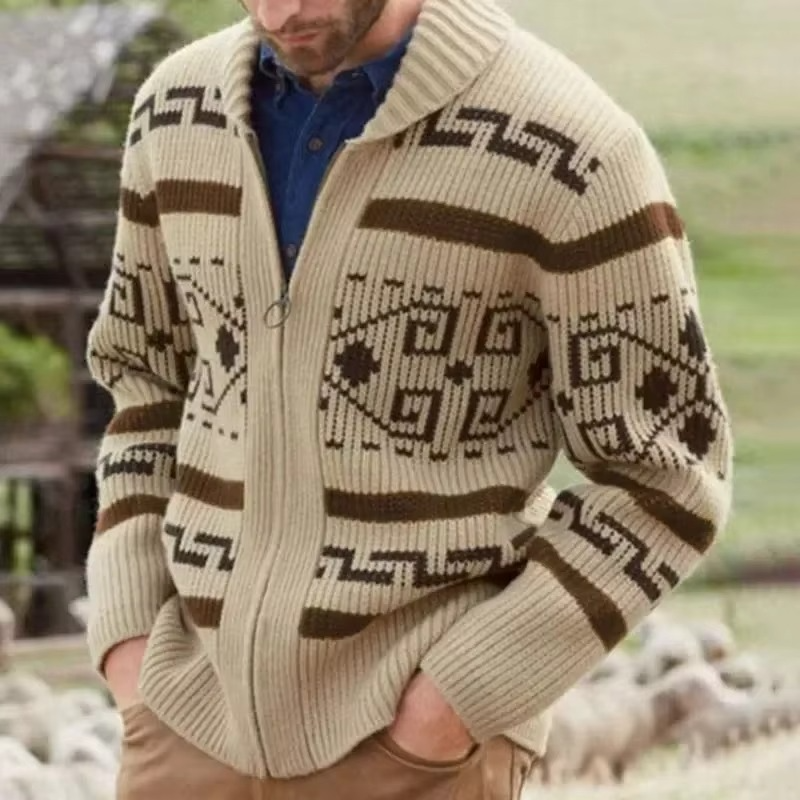 Hugo Men's Cardigan - close-up detail