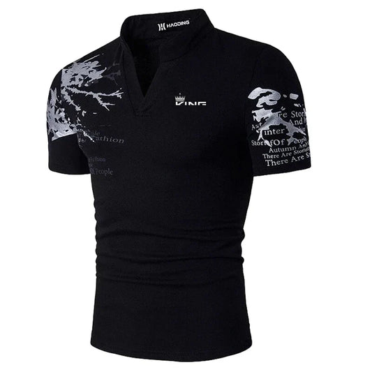 Gray Men's Shirt - styled view