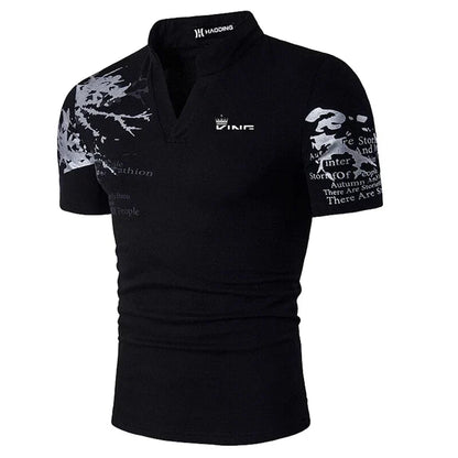 Gray Men's Shirt - styled view