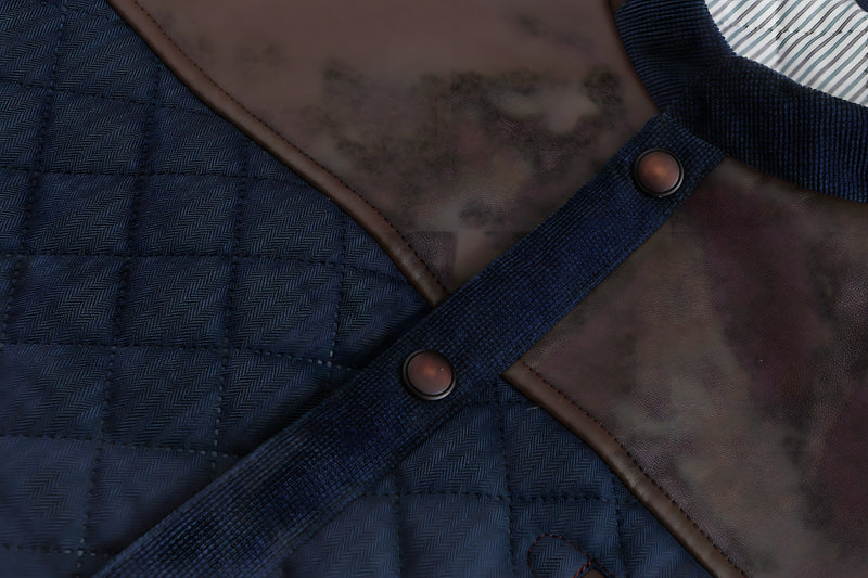 Rufus Men's Quilted Jacket - close-up detail