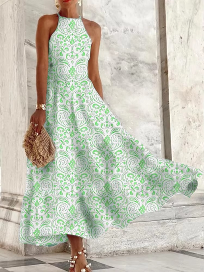 Xanthe Women's Maxi Dress - back view