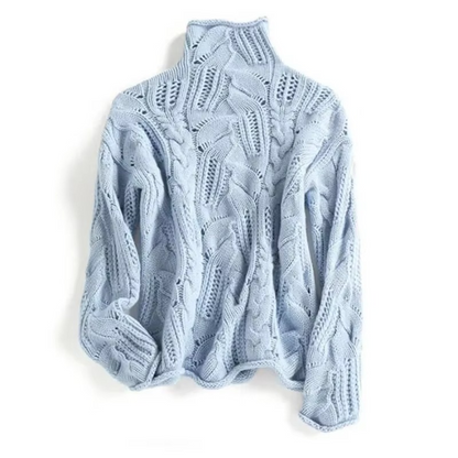 Opal Women's Sweater - fabric and finish detail