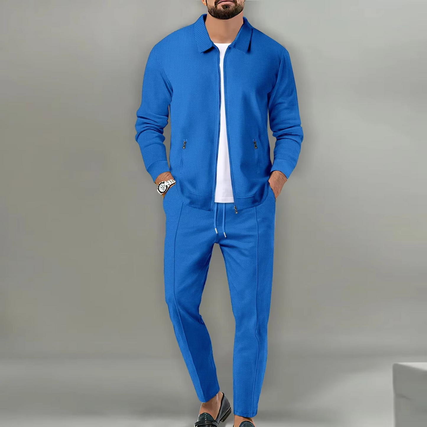 Gideon Men's Jacket - styled view