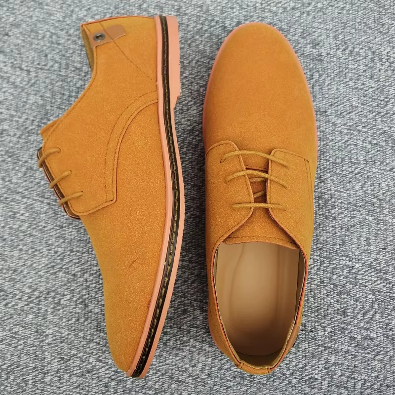 Lachlan Men's Suede Sneakers | Leather