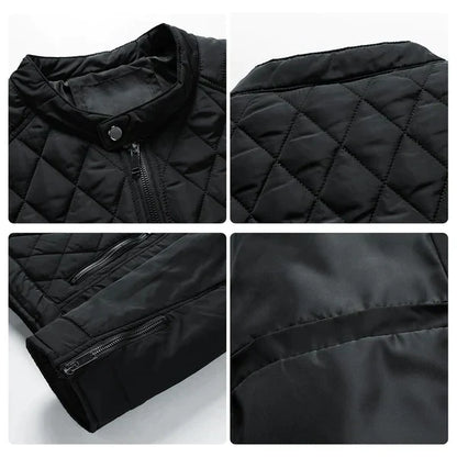 Bruno Men's Quilted Jacket - full-length view