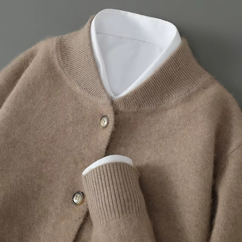 Isaac Men's Cardigan - styled view