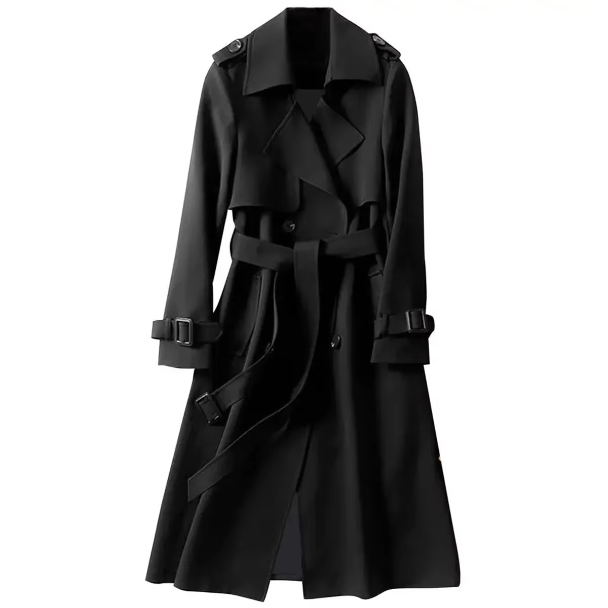 Odette Women's Trench Coat - styled view