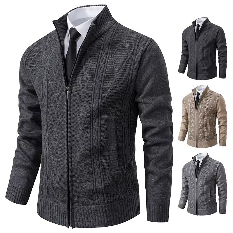 Ivor Men's Sweater - back view