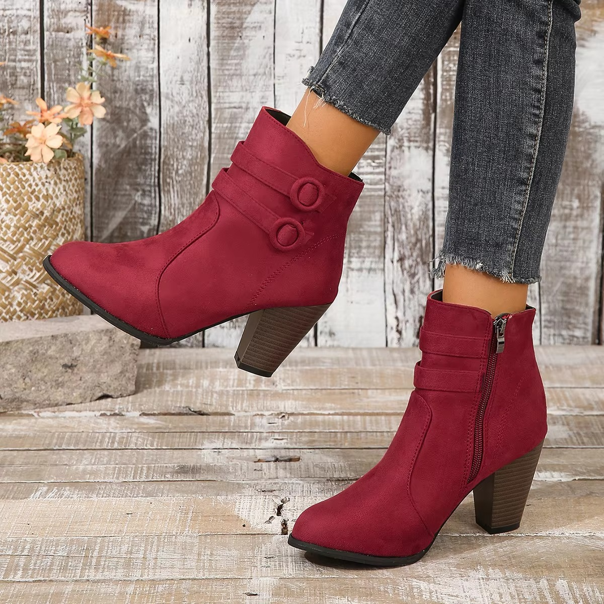 Tallulah Women's Ankle Boots - close-up detail