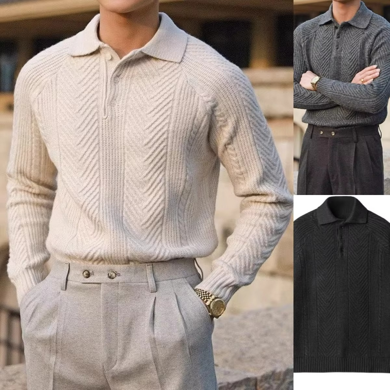 Tristan Men's Sweater - back view